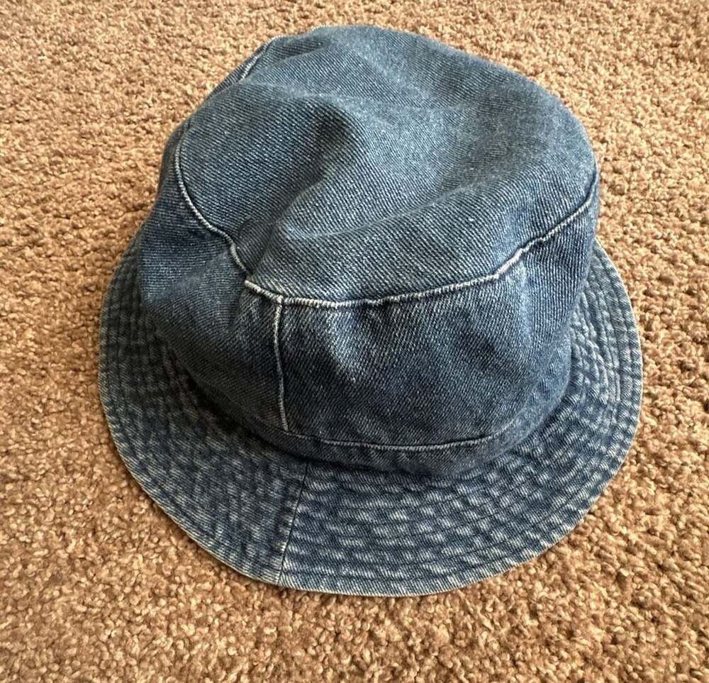 Jane & Berry Denim Bucket Hat One Size Blue
